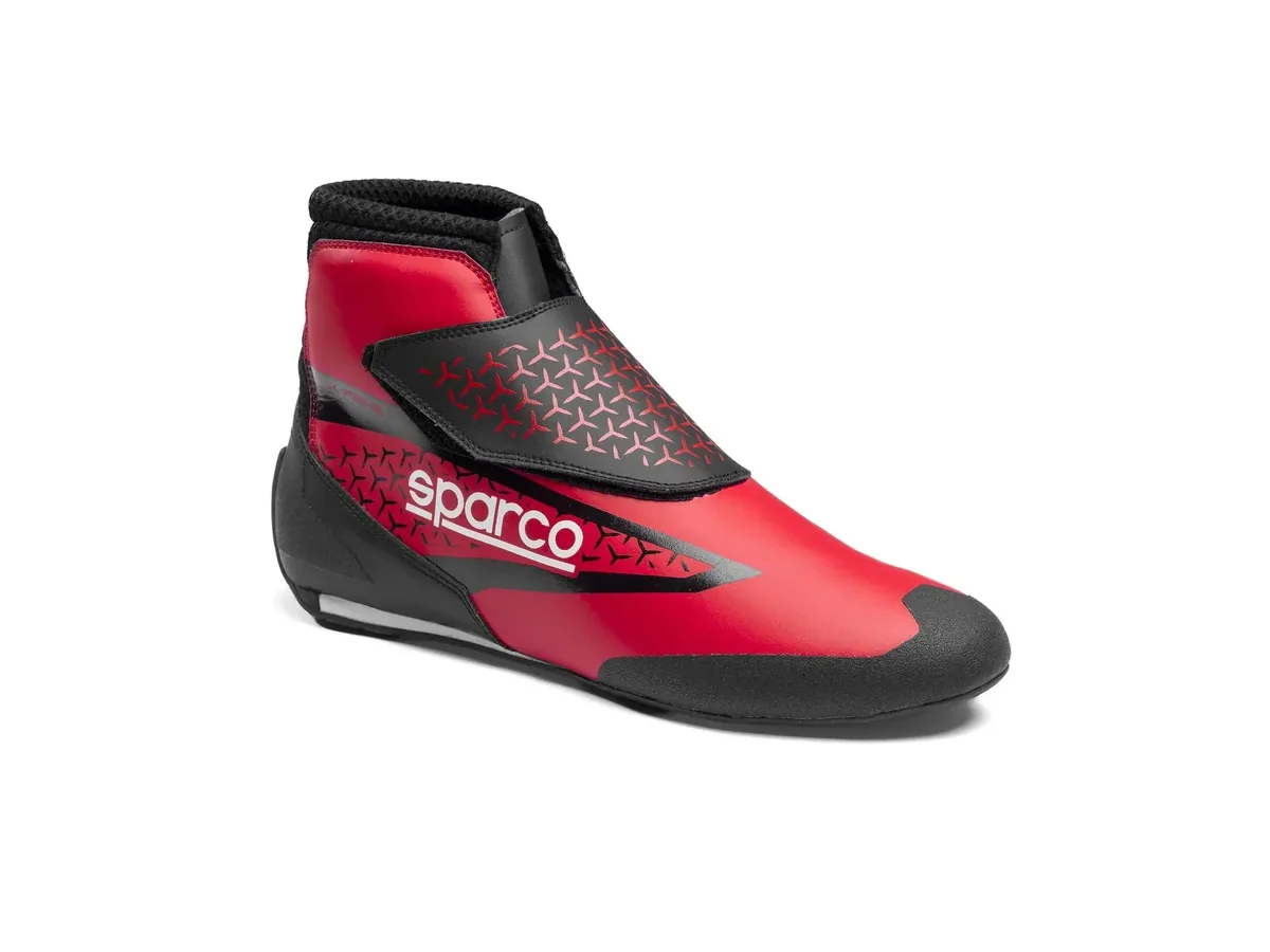 Sparco scarpa da kart rossa e nera