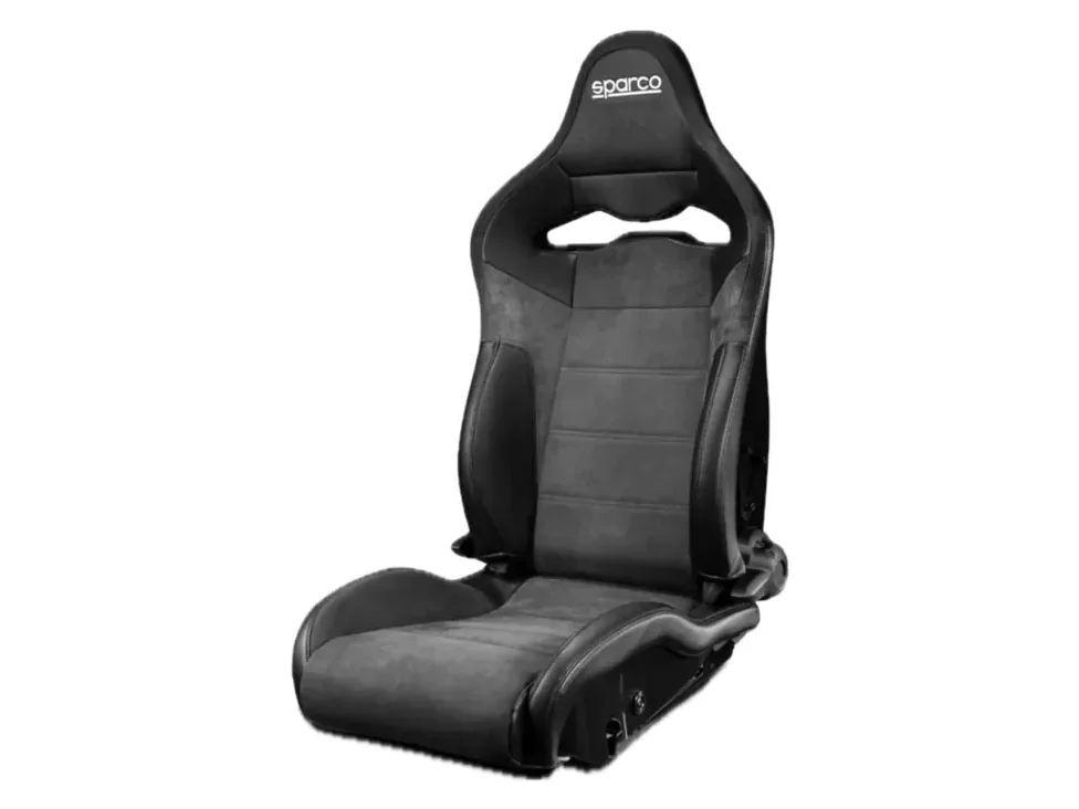 Sparco sedile racing reclinabile nero